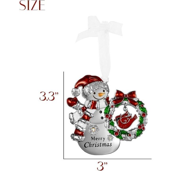 Christmas Tree Ornaments Hanging Charm Decorative Pendant of Car  Charm Holiday - Picture 2 of 7